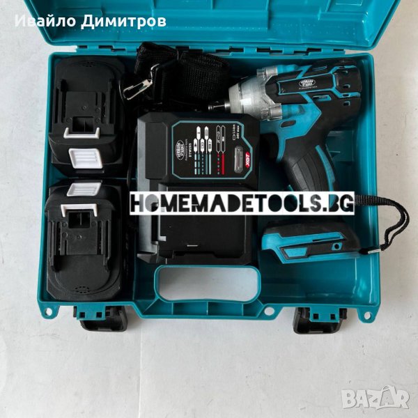 АКУМУЛАТОРЕН ГАЙКОВЕРТ УДАРЕН Vermark Starke 24V 6AH, снимка 1