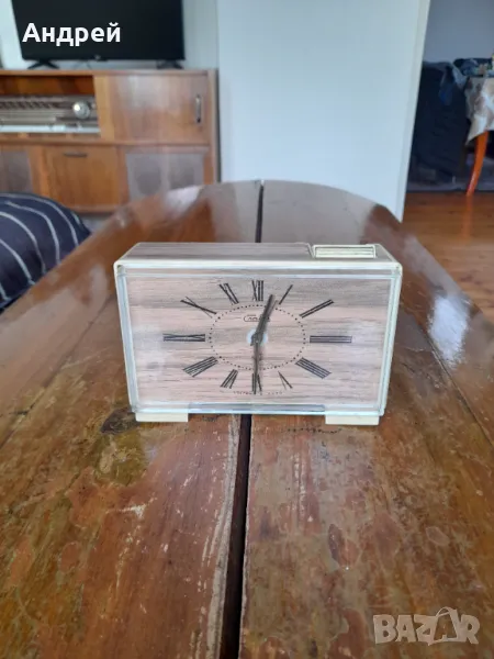 Настолен часовник,будилник СЛАВА,SLAVA #15, снимка 1
