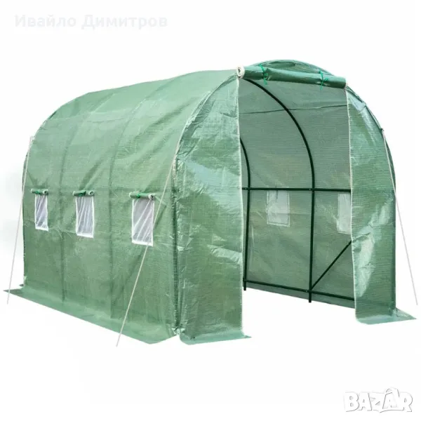 ТУНЕЛНА ОРАНЖЕРИЯ С РАЗМЕРИ 3х2х2 МЕТРА И 6 ПРОЗОРЕЦА (6 m2), снимка 1