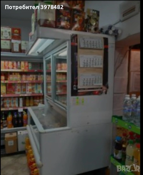 ХЛАДИЛНА ВИТРИНА миносова с два отделни компресора, снимка 1