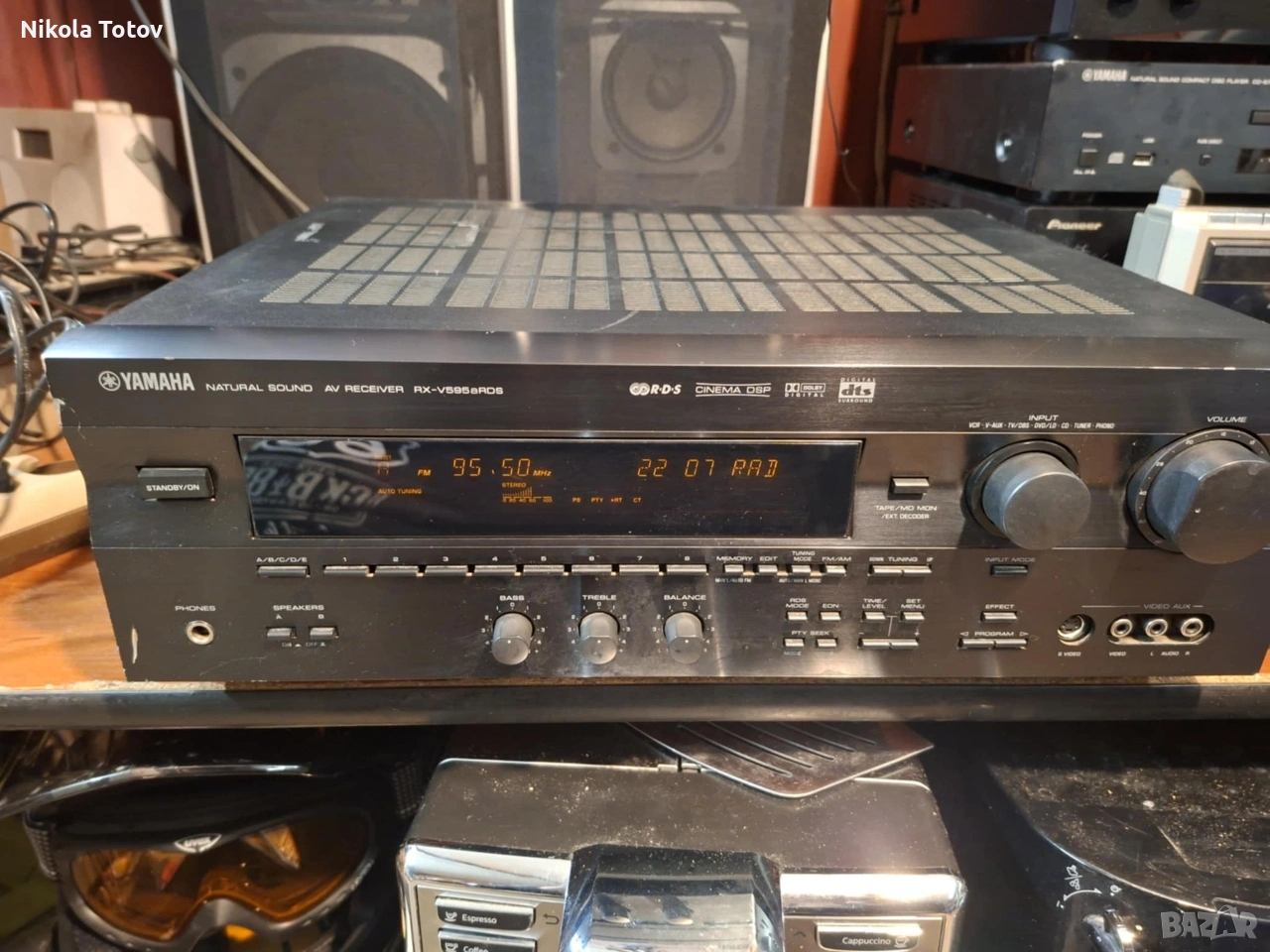 Продава се ресивър Yamaha AX-V595aRDS. , снимка 1