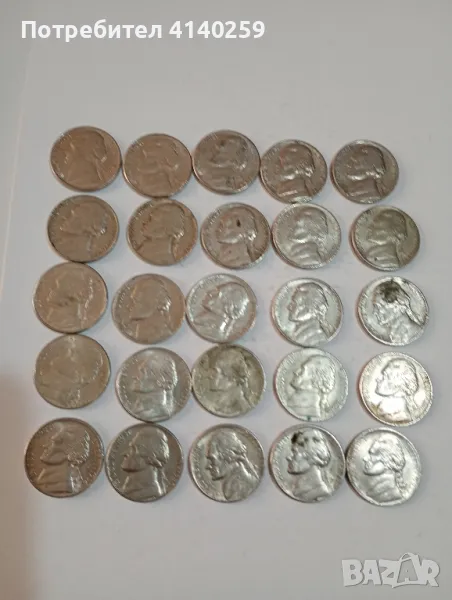 САЩ монети 5 цента 2002 г , снимка 1