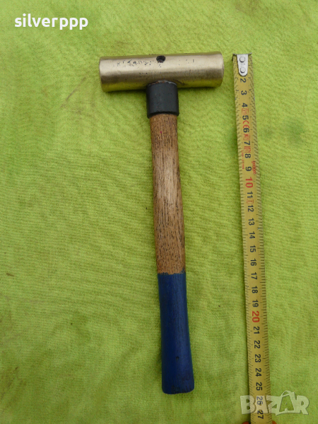  Стар бронзов чук - 245 , снимка 1