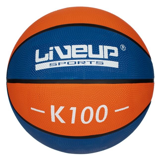 Промоция -40% отстъпка ! Стандартна баскетболна топка LIVEUP K100 Blue  Orange ​No.7 в Баскетбол в гр. София - ID39911155 — Bazar.bg