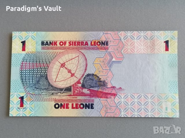 Банкнота - Сиера Леоне - 1 леоне UNC | 2022г., снимка 2 - Нумизматика и бонистика - 42897046