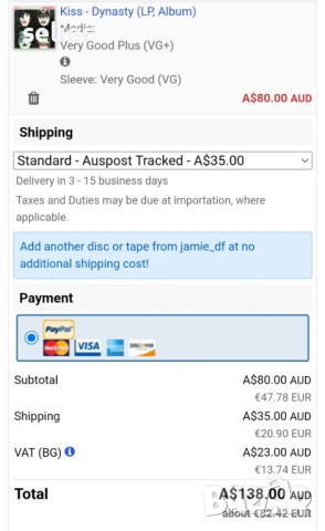 Kiss ‎– Dynasty Издание 🇦🇺 Australia 1979г Състояние на винила:като звук и двете страни са NEAR MI, снимка 8 - Грамофонни плочи - 54140197