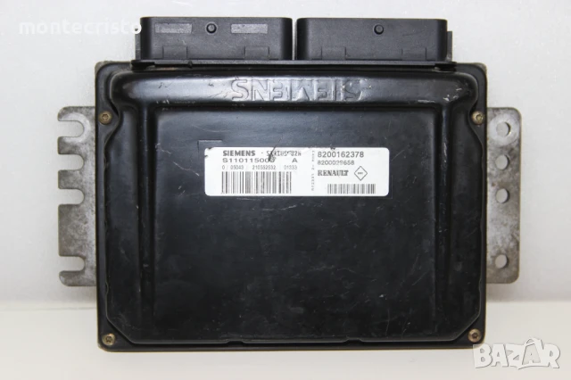 Моторен компютър Renault Clio II (1998-2005г.) 8200162378 / Sirius 32N / 8200029658 / S110115000A