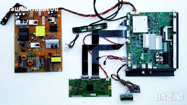 PHILIPS 43PUS6551/12 със счупена матрица ,715G7857-P03-000-002S ,715G7772-M0A-B02-005K ,6870C-0546A