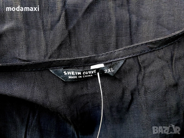 3XL Нова рокля Shein с вталяващ ефект , снимка 7 - Рокли - 51840919