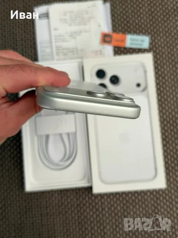 КАТО НОВ❗️256Gb⚠️iPhone 17 Pro Max Silver❗️24м ГАРАНЦИЯ, снимка 9 - Apple iPhone - 55991918