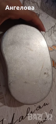 Алуминиева кутия, снимка 2 - Антикварни и старинни предмети - 50668066