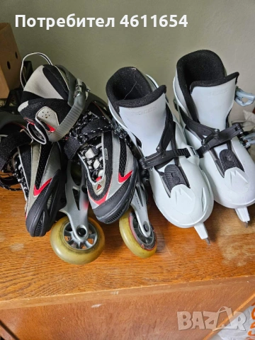 Ролери K2 VO2 Max (41.5) и Кънки за лед Roces MCK II(38-40)