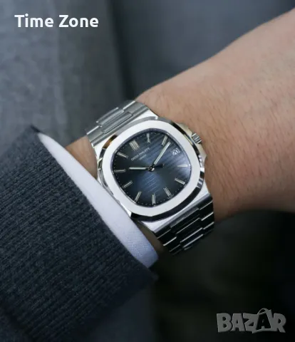 Patek Philippe Nautilus 40mm Steel Blue Dial Automatic Различни Варианти, снимка 13 - Мъжки - 48002610