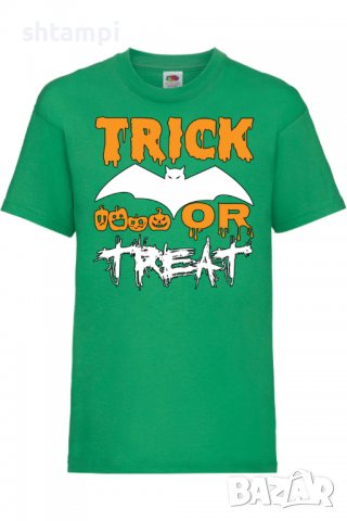 Детска тениска Trick Or Treat 1,Halloween,Хелоуин,Празник,Забавление,Изненада,Обичаи,, снимка 6 - Детски тениски и потници - 38155684