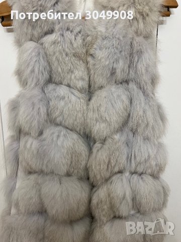 Елек естествен косъм от лисица