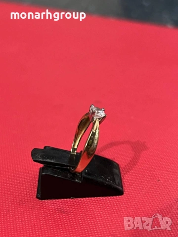 Златен пръстен, снимка 2 - Пръстени - 54021353