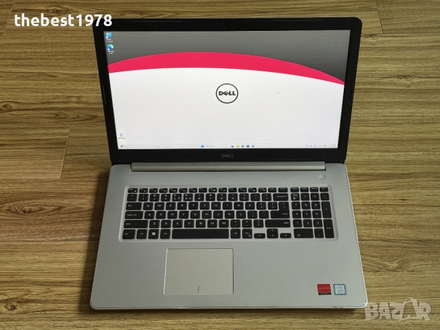 17.3 Dell 5770`Core i5-8265U/16GB RAM/256GB SSD+500GB/AMD 520/Full HD IPS