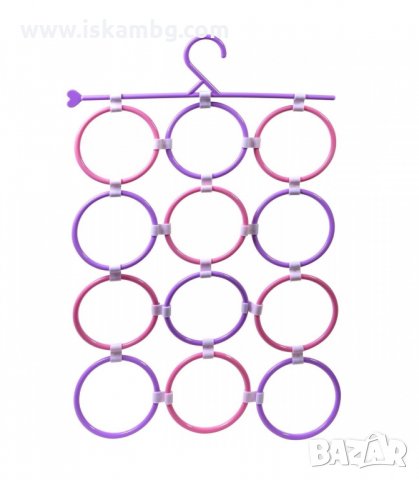 ЗАКАЧАЛКА ЗА ШАЛОВЕ - код 1098475, снимка 2 - Други стоки за дома - 33926476