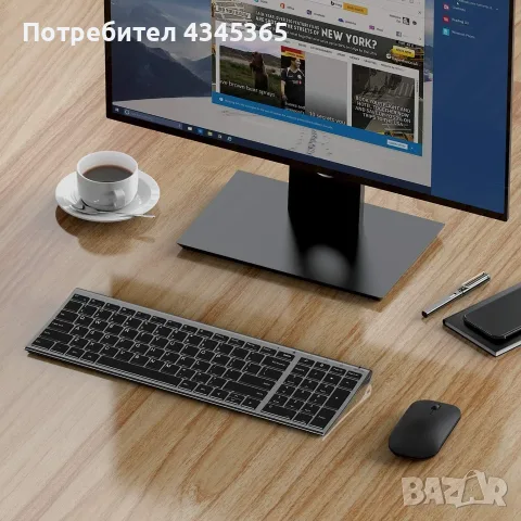 SEENDA WGJP-031B безжични клавиатура + мишка, нови