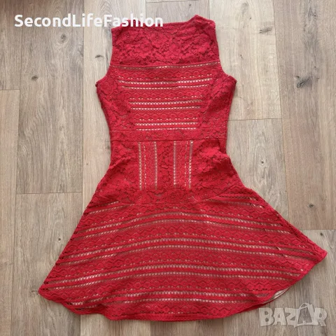 BCBGMAXAZRIA къса рокля размер S , снимка 8 - Рокли - 55817037