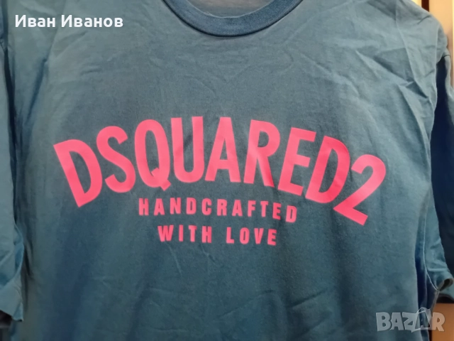 Оригинална тениска Dsquared2, снимка 6 - Тениски - 51651841