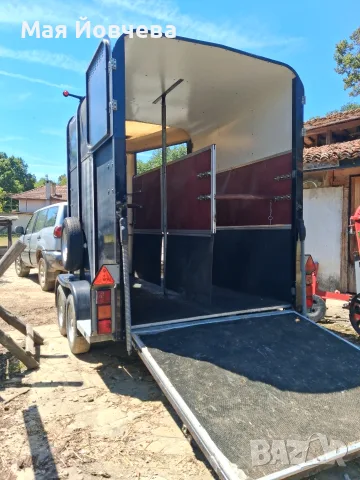 Каравана за превоз на 2 коня Ifor Williams, снимка 12 - Ремаркета - 55770037