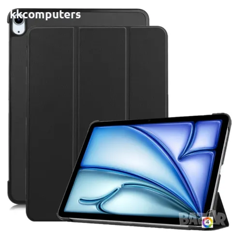 iPad Air 13 (2025) / (2024) Anti-Drop Leather Stand Tablet Cover Кожен Калъф и Протектор, снимка 4 - Калъфи, кейсове - 50030678