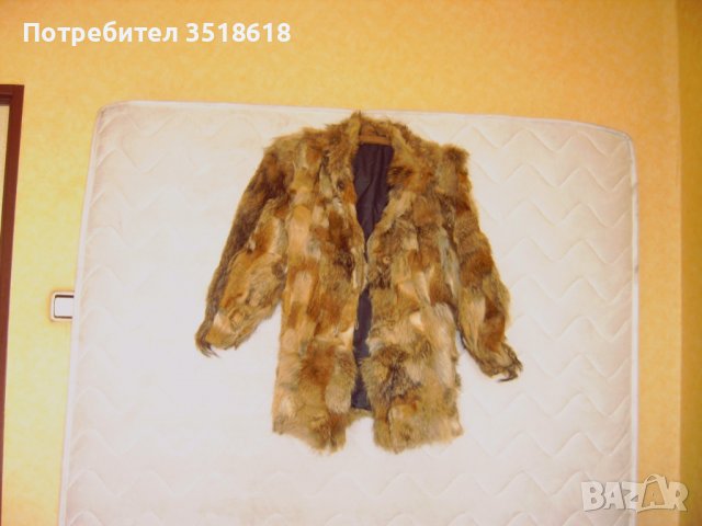 Палта от лисичи кожи, снимка 4 - Палта, манта - 38863170