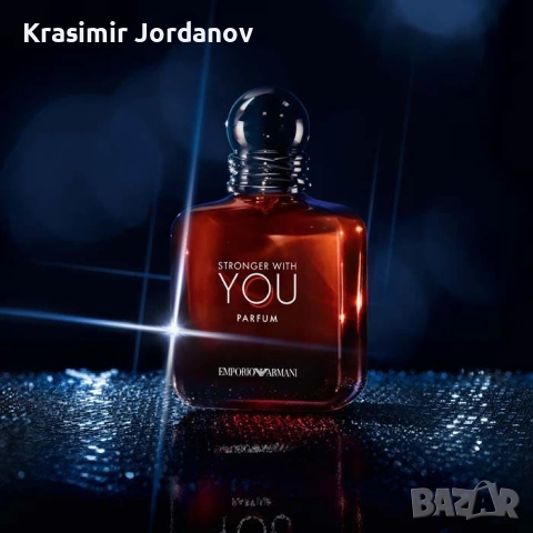 ARMANI STRONGER WITH YOU PARFUM, снимка 6 - Мъжки парфюми - 50413571