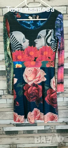 Desigual S/M-дамска рокля (А-242), снимка 7 - Рокли - 56533400