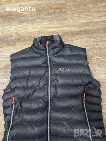 Мъжко пухено елече Rab  Electron Pertex  Pro 800fill Down Vest Black , L размер, снимка 3 - Якета - 52339163
