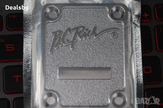 Некплейт плочка за гриф, джоинплейт B.C. Rich