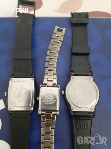 3 бр часовници Q&Q