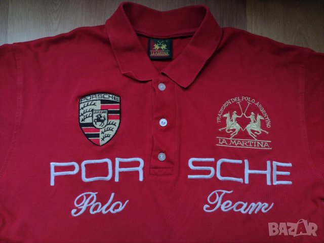 PORSHE La Martina  - оригинална поло блуза Porsche