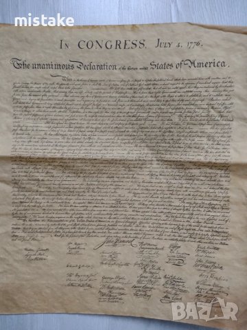 4 документа на свободата на USA, снимка 4 - Други - 48674020