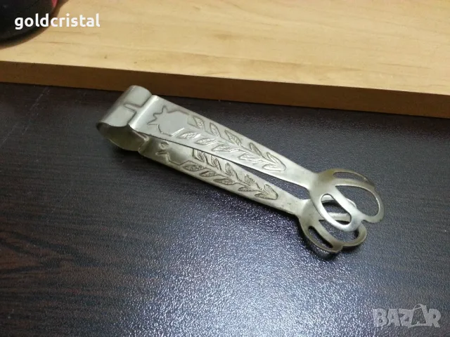 стара щипка за сервиране , снимка 5 - Антикварни и старинни предмети - 47488244