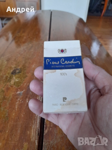 Кутия от цигари Piere Cardin, снимка 4 - Колекции - 52940513