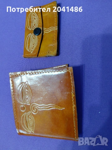 портмонета естествена  кожа, снимка 4 - Портфейли, портмонета - 54244876
