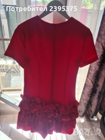 Красива червена рокля, снимка 4 - Рокли - 50680968