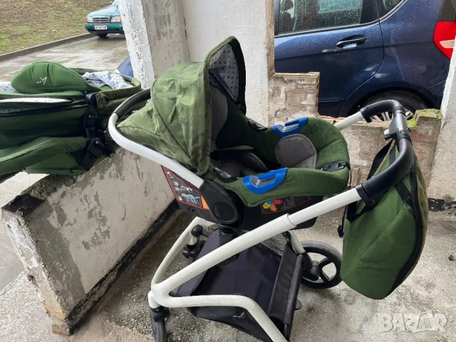 Бебешка количка Cangaroo S-line , снимка 6 - Детски колички - 49338733