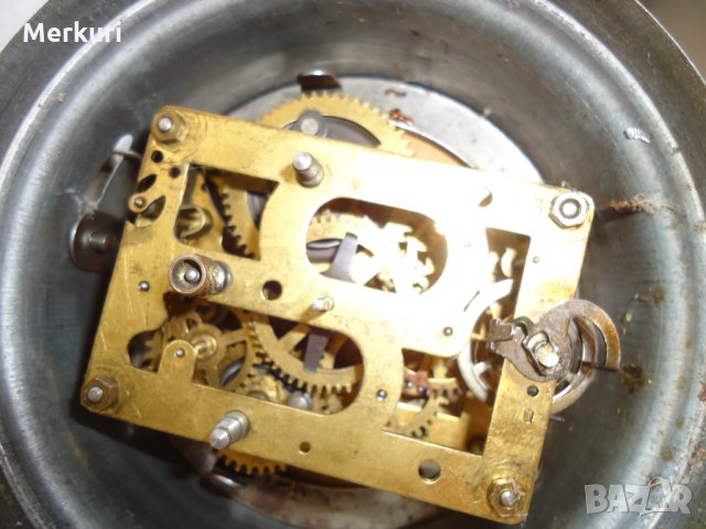 Стар рядък немски будилник J.Kaiser (1922), снимка 14 - Колекции - 29897139