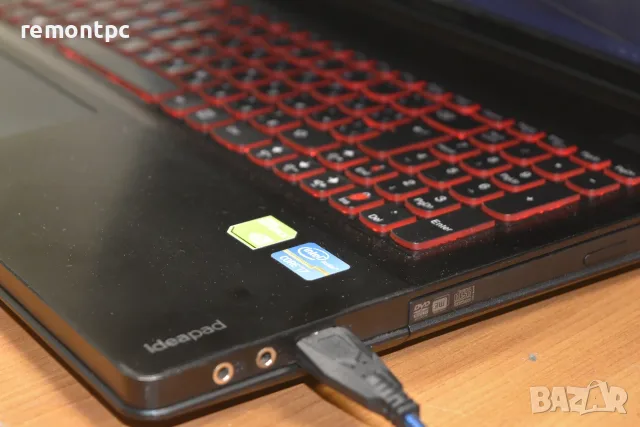 Геймърски лаптоп с видео карта и 4 ядрен / 8 нишков процесор . Lenovo Y500 I7 3630, снимка 10 - Лаптопи за игри - 55833791