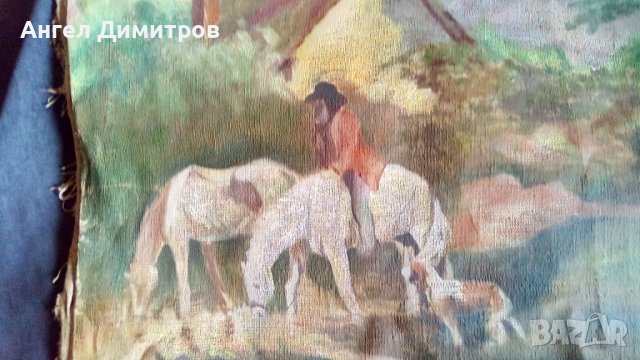 Маслена картина платно , снимка 11 - Картини - 38574059