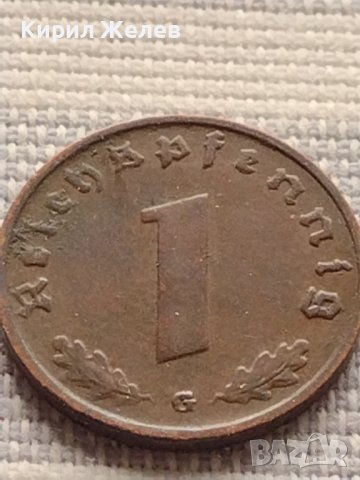 Монета 1 райхсфенинг 1939г. Германия Трети Райх с СХВАСТИКА за КОЛЕКЦИЯ 33017, снимка 2 - Нумизматика и бонистика - 42823423