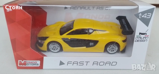 RENAULT - R.S.01 №01 2015, мащаб 1/43, снимка 14 - Коли, камиони, мотори, писти - 53205885