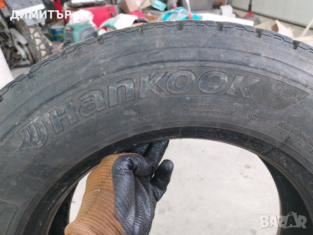 1 бр.гума задна шарка Hankook 205 75 17.5 dot 4318, снимка 4 - Гуми и джанти - 44473543