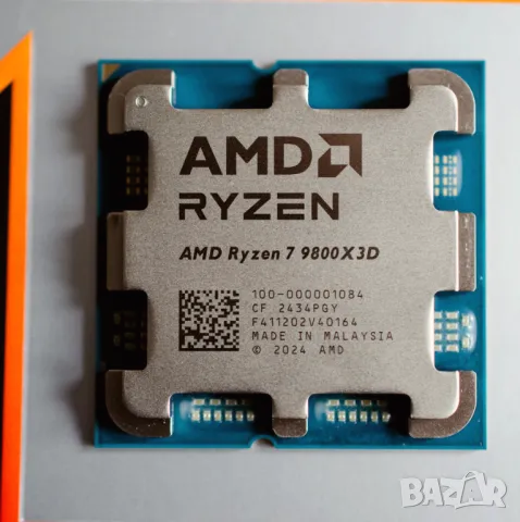 Най-мощният процесор за игри AMD Ryzen™ 7 9800X3D Processor Up to 5.2 GHz AM5 L3 Cache 96 MB