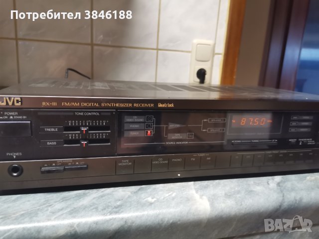 JVC RX-111 FM AM Digital Synthesizer Receiver , снимка 1