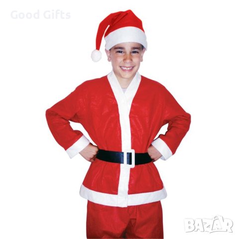 Коледен детски костюм на Дядо Коледа, снимка 1 - Други - 42755724