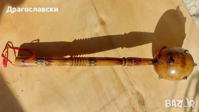 Дървена фигура, дърворезба, човек, дървен боздуган, снимка 16 - Статуетки - 51488414